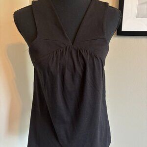 WHBM Black Sleeveless Top